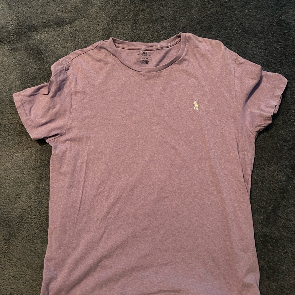 Polo by Ralph Lauren Short Sleeve Crew Tee in Dusty Mauve